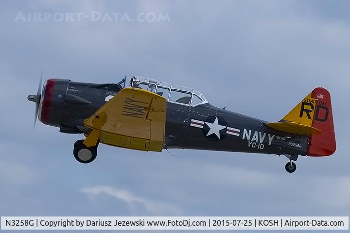 N3258G, North American AT-6D Texan C/N 43839, North American AT-6D Texan 