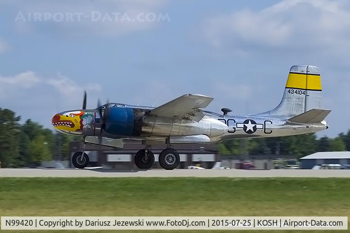 N99420, 1944 Douglas B-26B Invader C/N 27383, Douglas B-26B Invader 