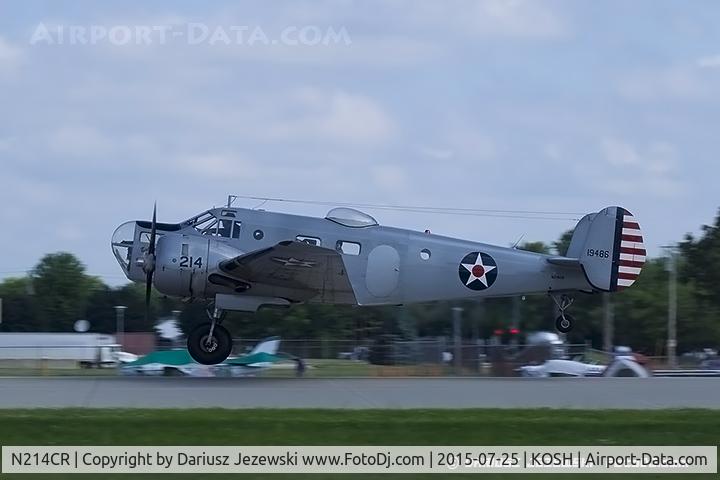 N214CR, 1958 Beech AT-11 Kansan C/N 912, Beech AT-11 Kansas 