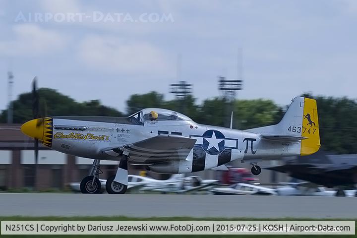 N251CS, North American F-51D Mustang C/N 44-74977N, North American F-51D Mustang 