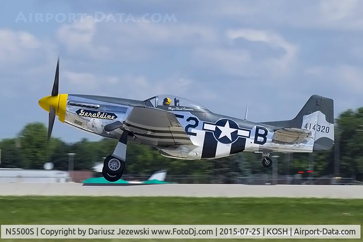 N5500S, 1944 North American F-51D Mustang C/N 44-63655, North American F-51D Mustang 