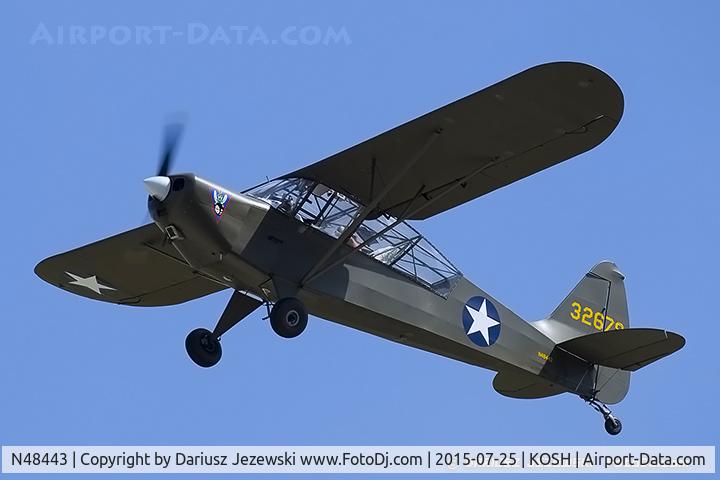 N48443, 1943 Interstate S-1B1 Cadet C/N 122, Interstate S-1B1  C/N 122, N48443