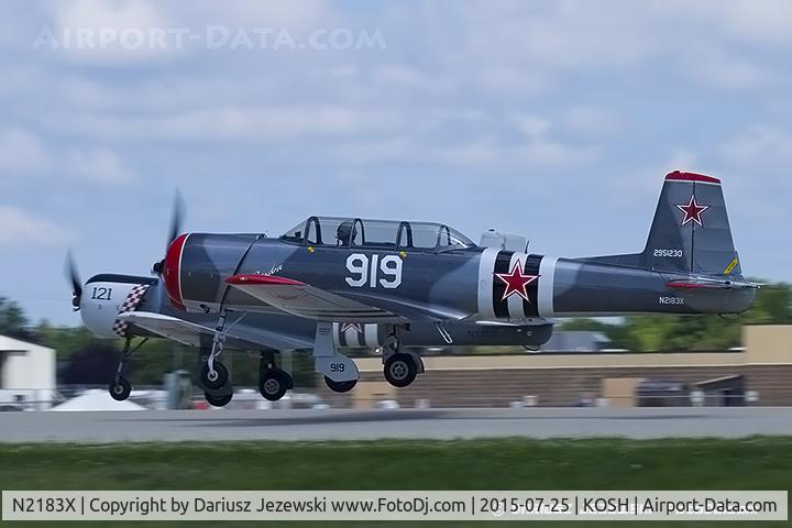 N2183X, Nanchang CJ-6 C/N 2951230, Nanchang CJ-6  C/N 2951230, N2183X