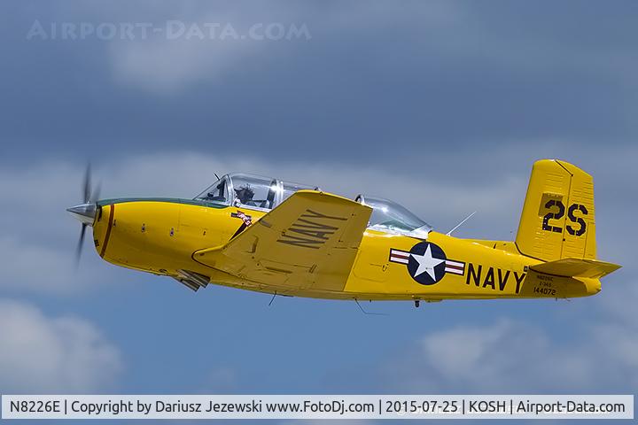 N8226E, 1957 Beech D-45 Mentor C/N BG-379, Beech D45 (T-34B) Mentor  C/N BG-379, N8226E