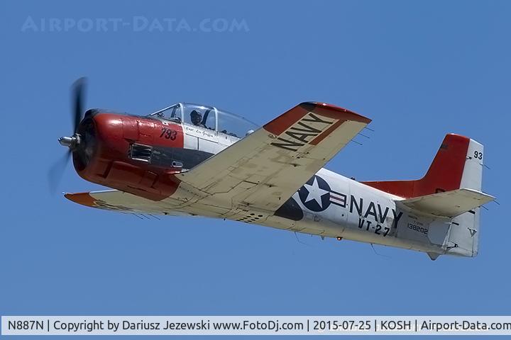 N887N, 1955 North American T-28B Trojan C/N 200-273 (138202), North American T-28B Trojan  C/N 138202, N887N