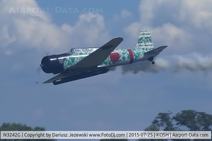 N3242G, 1945 North American AT-6D Texan C/N 43766, North American AT-6D Texan  C/N 43766 - replica of Nakajima Kate, N3242G