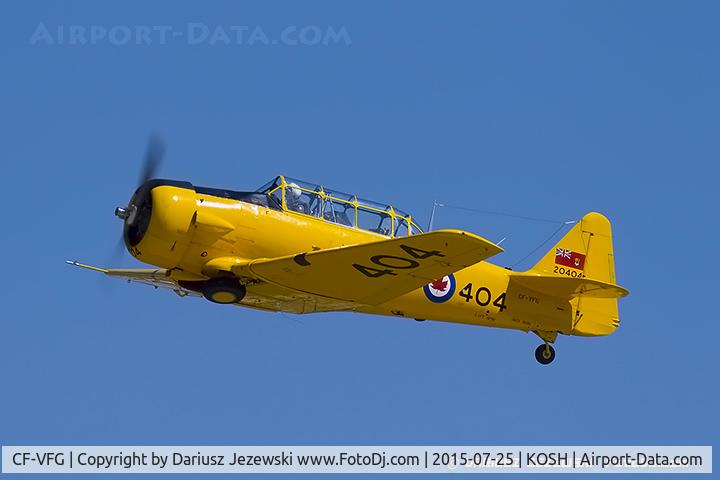 CF-VFG, 1952 Canadian Car & Foundry T-6 Harvard Mk.4 C/N CCF4-195, Canadian Car & Foundry Harvard Mk.IV  C/N CCF4-195, CF-VFG