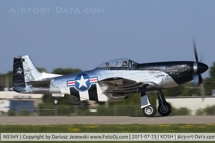 N51HY, 1944 North American P-51D Mustang C/N 124-48192, North American P-51D Mustang 