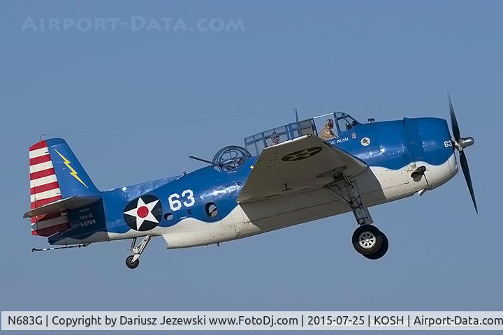 N683G, 1943 Grumman TBM-3E Avenger C/N 53768, Grumman TBM-3E Avenger  C/N 53768 - Tom Buck, NL683G