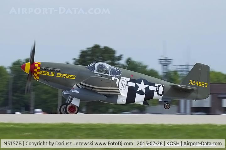 N515ZB, 1944 North American P-51B Mustang C/N 104-25866, North American P-51B Mustang 