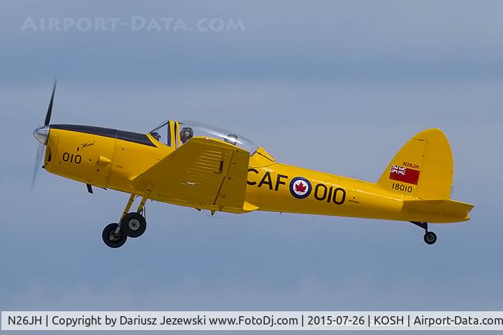 N26JH, 1953 De Havilland DHC-1 Chipmunk 22 C/N C1/0887, De Havilland Canada DHC-1 Chipmunk 22  C/N C1-0887, N26JH