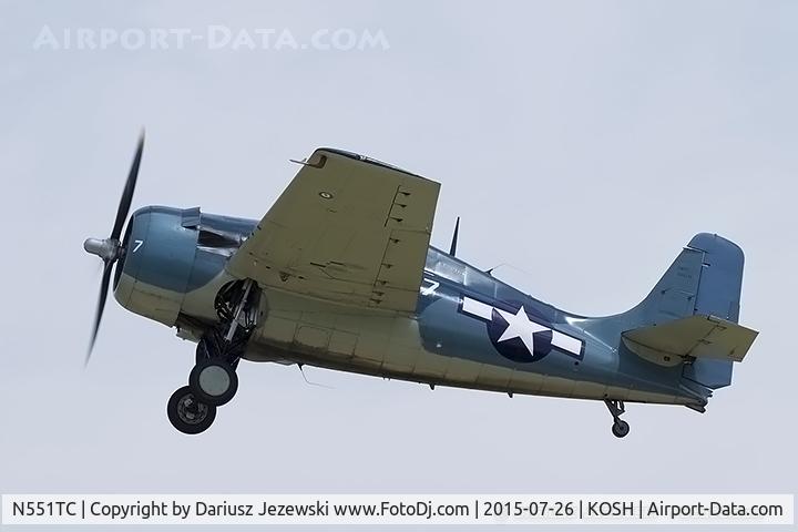 N551TC, 1944 General Motors (Grumman) FM-2 Wildcat C/N 47160, General Motors (Grumman) FM-2 Wildcat  C/N 47160, NX551TC