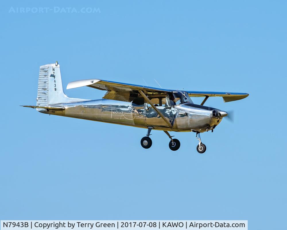 N7943B, 1956 Cessna 172 C/N 29743, KAWO