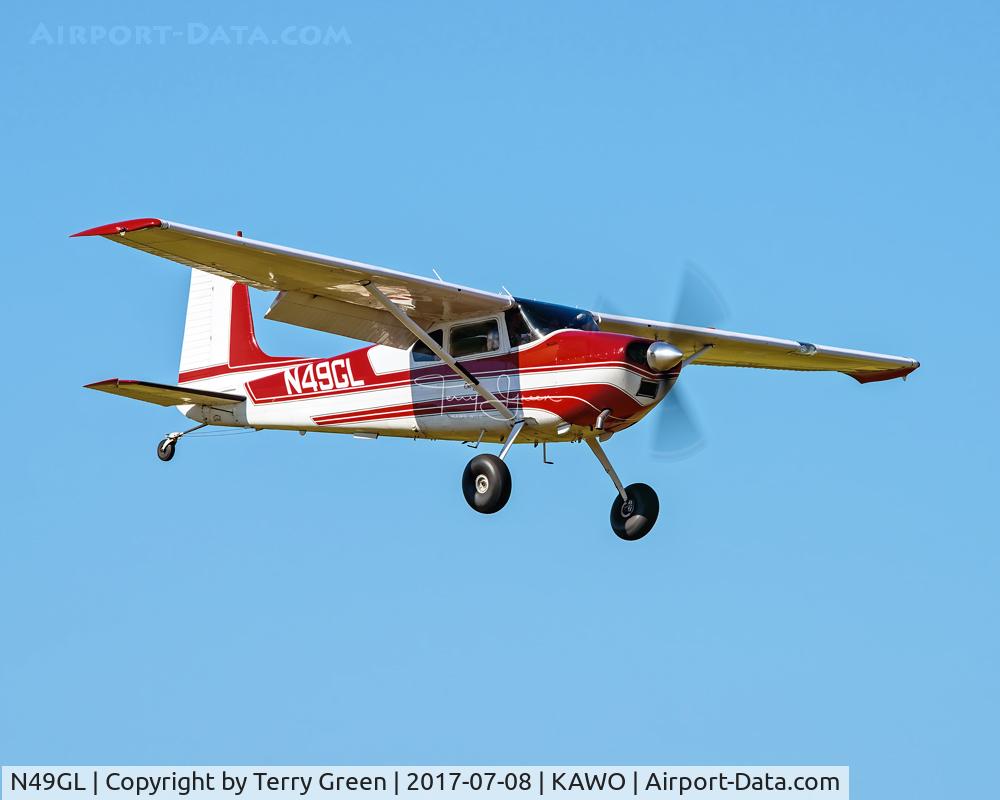 N49GL, 1960 Cessna 180C C/N 50705, KAWO