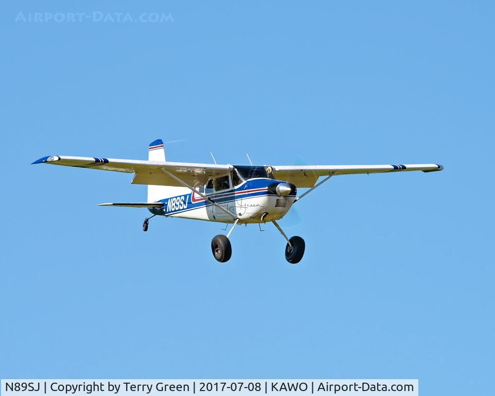 N89SJ, 1968 Cessna 180H Skywagon C/N 18051923, KAWO