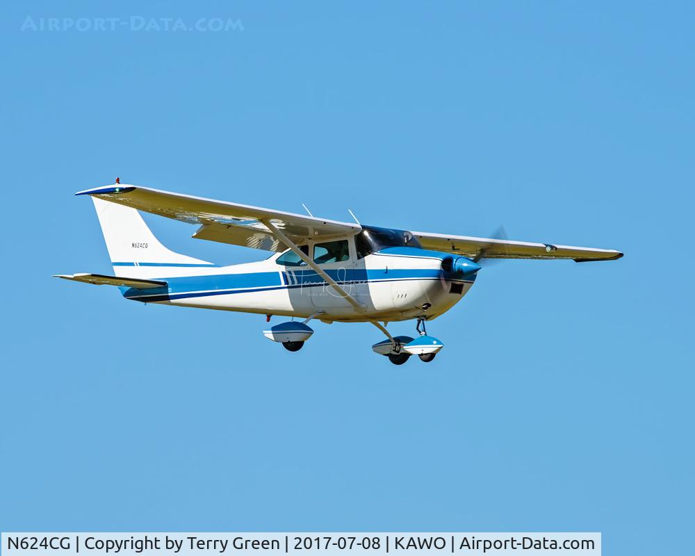 N624CG, 1966 Cessna 182J Skylane C/N 18257270, KAWO