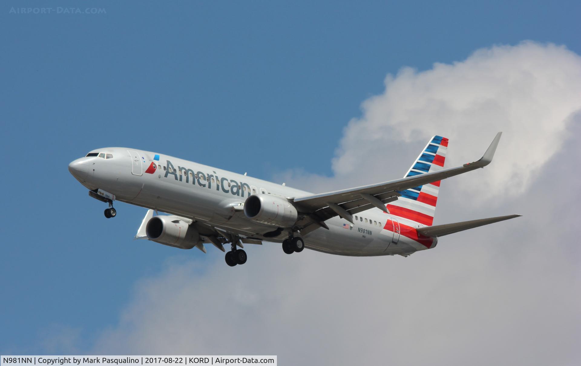 N981NN, 2015 Boeing 737-823 C/N 31230, Boeing 737-800