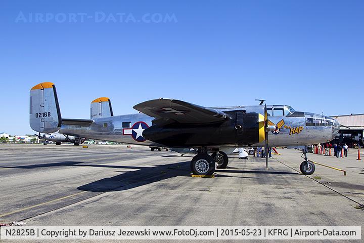 N2825B, 1940 North American RB-25 Mitchell C/N 62-2837, North American RB-25 