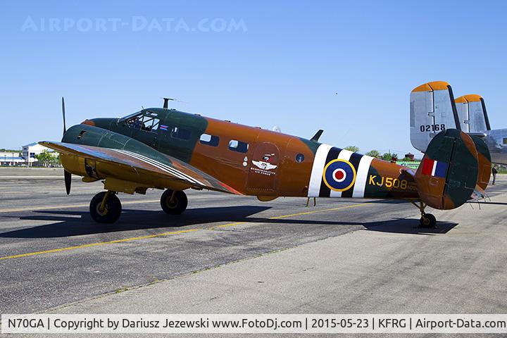N70GA, 1946 Beech D18S C/N A-177, Beech D18S 