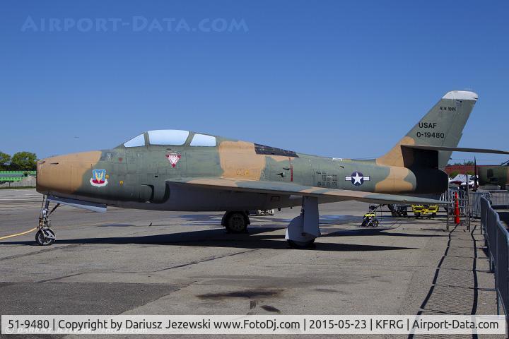 51-9480, 1951 General Motors F-84F-35-GK Thunderstreak C/N Not found 51-9480, Republic F-84F Thunderstreak 51-9480