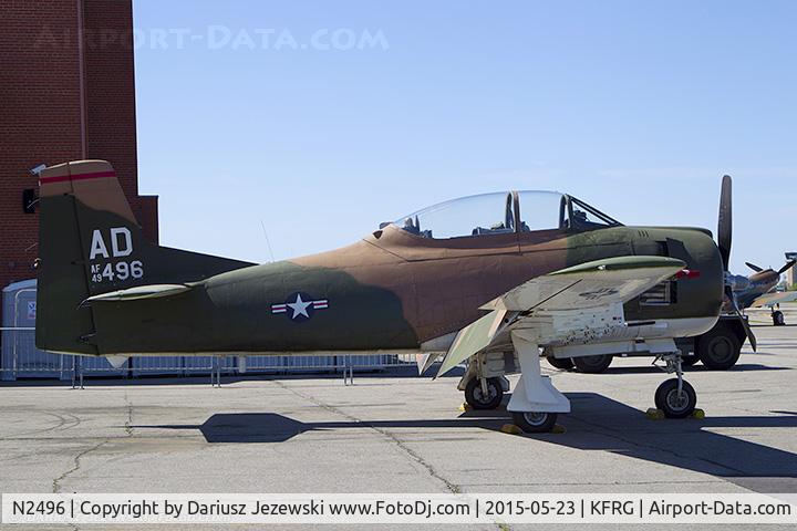 N2496, 1949 North American T-28D Trojan C/N 159-8 (49-1496), North American NA-260  C/N 49-1496, N2496