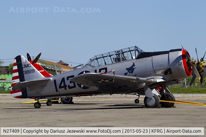 N27409, 1949 North American AT-6D Texan C/N 168-393, North American AT-6D Texan 