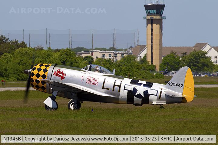 N1345B, 1945 Republic P-47D Thunderbolt C/N 399-55592, Republic P-47D Thunderbolt 