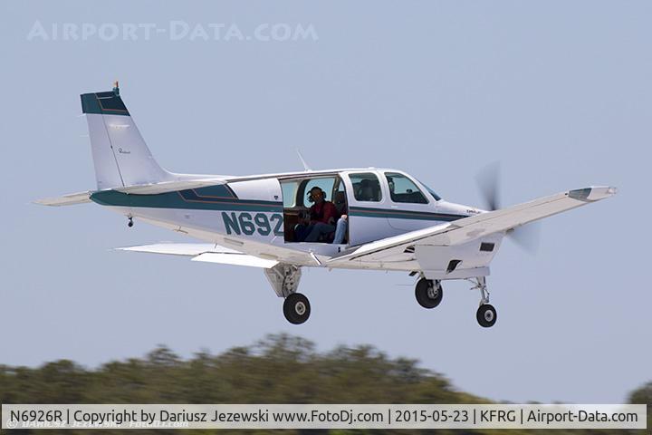 N6926R, 1984 Beech B36TC Bonanza C/N EA-436, Beech B36TC Bonanza  C/N EA-436, N6926R