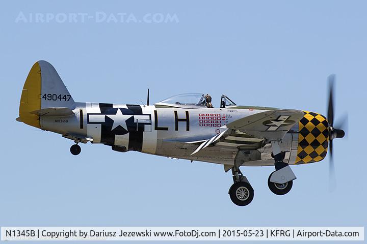 N1345B, 1945 Republic P-47D Thunderbolt C/N 399-55592, Republic P-47D Thunderbolt 