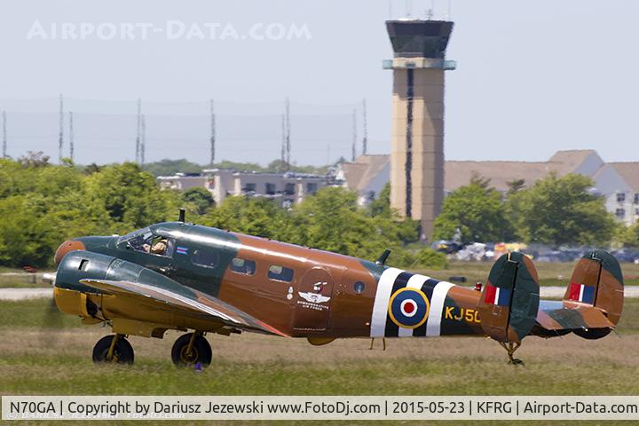 N70GA, 1946 Beech D18S C/N A-177, Beech D18S 