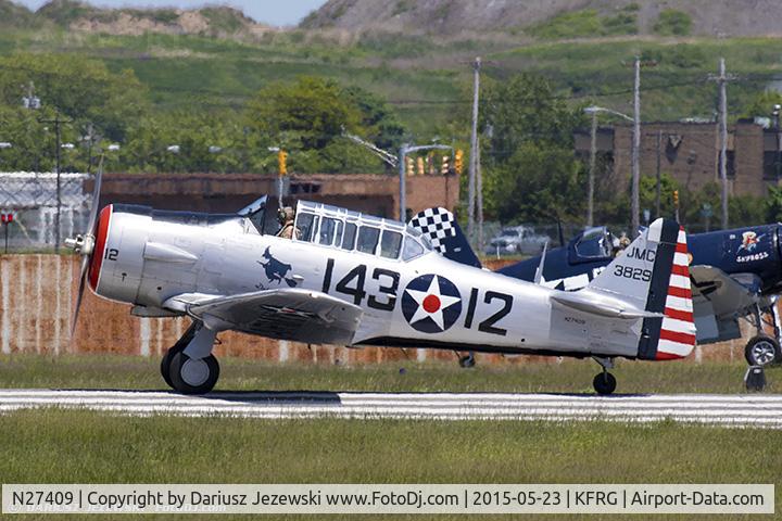 N27409, 1949 North American AT-6D Texan C/N 168-393, North American AT-6D Texan 