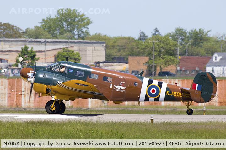 N70GA, 1946 Beech D18S C/N A-177, Beech D18S 