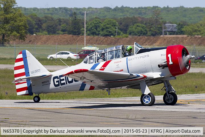 N65370, 1941 North American SNJ-2 Texan C/N 2562, North American SNJ-2 Texan  C/N 2562 - Geico Skytypers, N65370