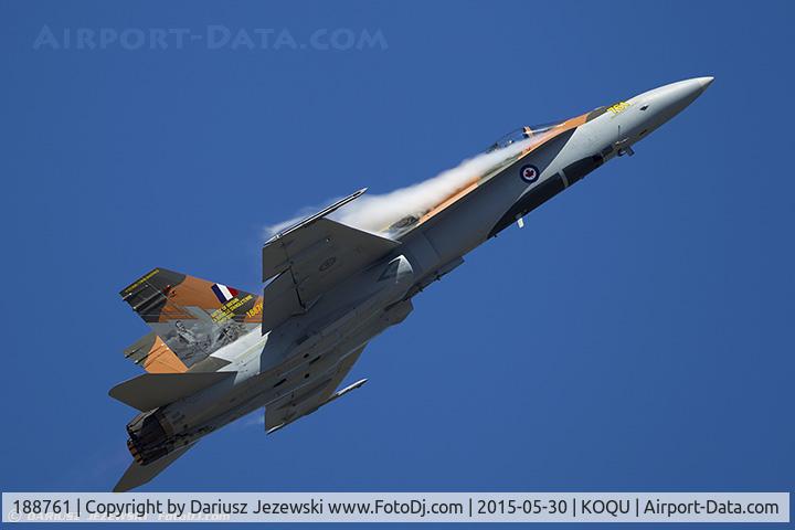 188761, 1986 McDonnell Douglas CF-188A Hornet C/N 417/A346, CAF CF-188 Hornet 188761  from 425 TFS 