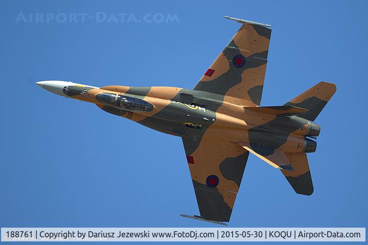 188761, 1986 McDonnell Douglas CF-188A Hornet C/N 417/A346, CAF CF-188 Hornet 188761  from 425 TFS 