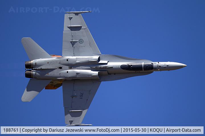 188761, 1986 McDonnell Douglas CF-188A Hornet C/N 417/A346, CAF CF-188 Hornet 188761  from 425 TFS 
