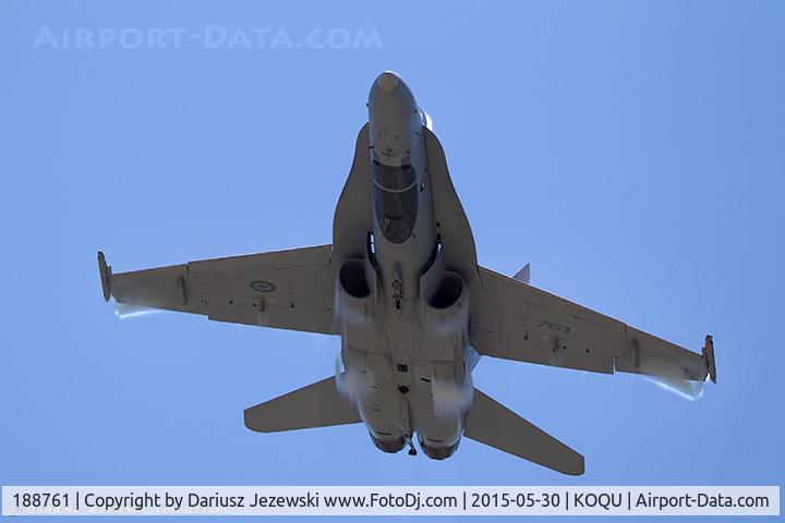 188761, 1986 McDonnell Douglas CF-188A Hornet C/N 417/A346, CAF CF-188 Hornet 188761  from 425 TFS 