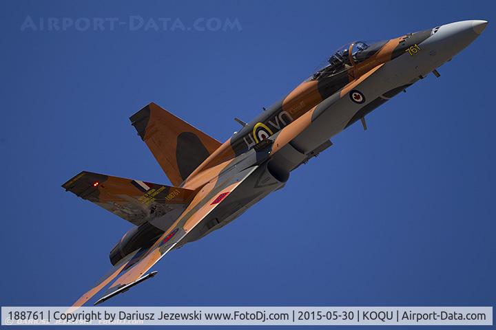 188761, 1986 McDonnell Douglas CF-188A Hornet C/N 417/A346, CAF CF-188 Hornet 188761  from 425 TFS 