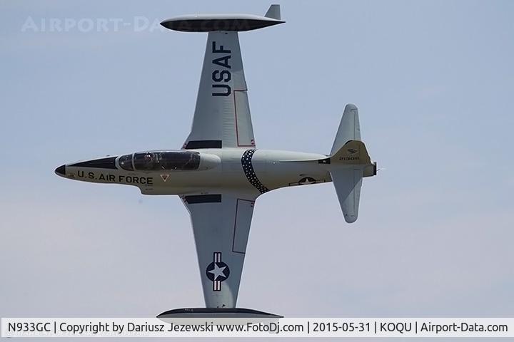 N933GC, 1954 Canadair T-33AN Silver Star 3 C/N T33-306, Canadair CT-133 Silver Star C/N T33-306, N933GC
