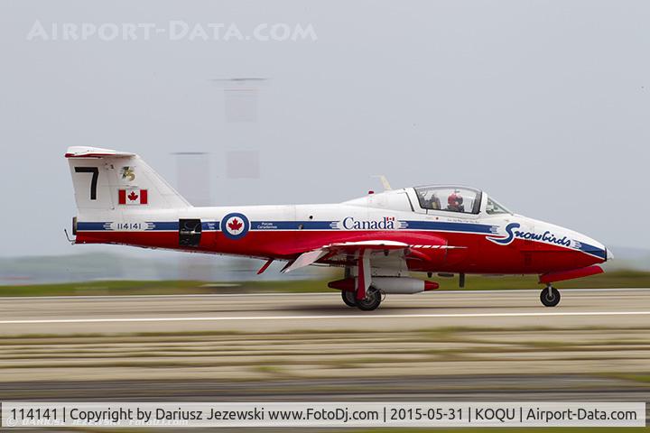 114141, Canadair CT-114 Tutor C/N 26141, CAF CT-114 Tutor 114141 C/N 1141 from Snowbirds Demo Team 15 Wing CFB Moose Jaw, SK
