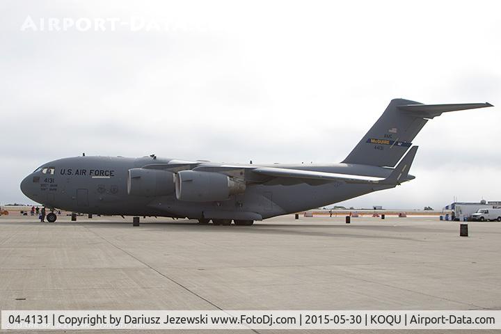 04-4131, 2004 Boeing C-17A Globemaster III C/N P-131, C-17A Globemaster 04-4131  from 6th AS 