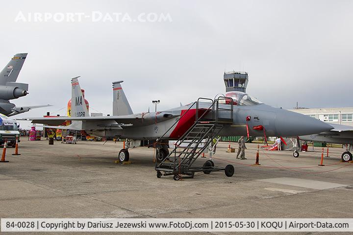 84-0028, 1984 McDonnell Douglas F-15C Eagle C/N 0939/C331, F-15C Eagle 84-0028 MA from 131st FS 