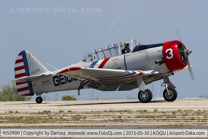 N52900, 1940 North American SNJ-2 Texan C/N 2010, North American SNJ-2 Texan C/N 2010 - Geico Skytypers, N52900