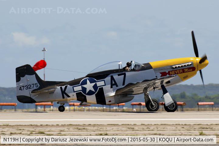 N119H, 1944 North American F-51D Mustang C/N 44-73275, North American F-51D Mustang 