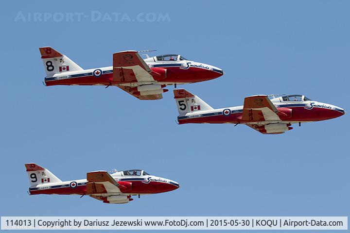 114013, 1962 Canadair CT-114 Tutor C/N 1013, CAF CT-114 Tutor 114013 C/N 1013 from Snowbirds Demo Team 15 Wing CFB Moose Jaw, SK