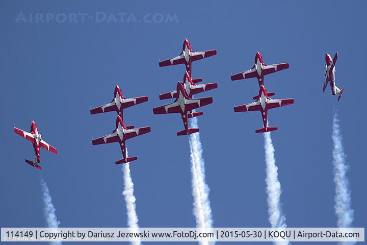 114149, Canadair CT-114 Tutor C/N 1149, CAF CT-114 Tutor 114149 C/N 1149 from Snowbirds Demo Team 15 Wing CFB Moose Jaw, SK