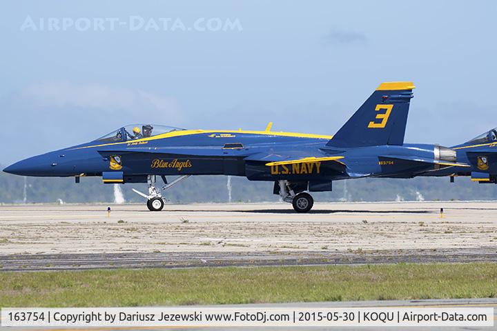 163754, 1989 McDonnell Douglas F/A-18C Hornet C/N 0829/C112, F/A-18C Hornet 163754 C/N 0817 from Blue Angels Demo Team  NAS Pensacola, FL