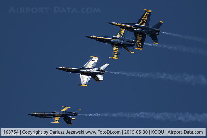 163754, 1989 McDonnell Douglas F/A-18C Hornet C/N 0829/C112, F/A-18C Hornet 163754 C/N 0817 from Blue Angels Demo Team  NAS Pensacola, FL