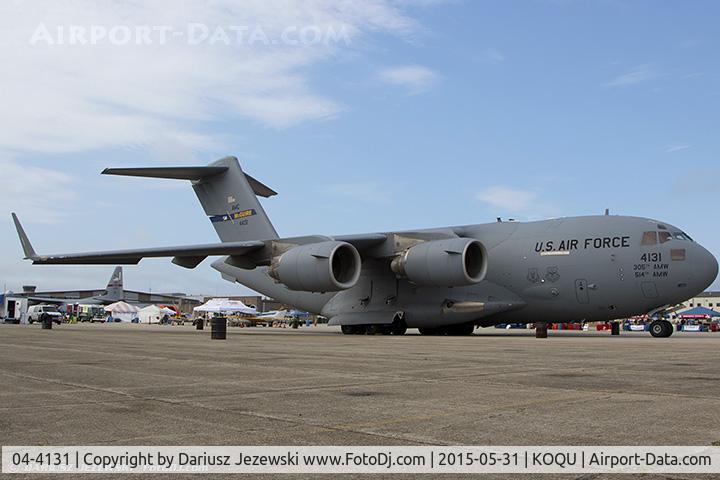 04-4131, 2004 Boeing C-17A Globemaster III C/N P-131, C-17A Globemaster 04-4131  from 6th AS 