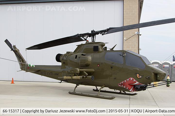 66-15317, 1966 Bell AH-1S Cobra C/N 20073, AH-1 Cobra 66-15317 - Quonset Air Museum